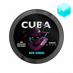 CUBA NINJA EDITION, ICE COOL (ledově chladné) - SUPER STRONG